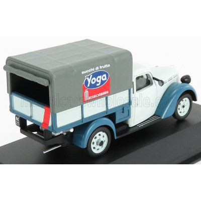 EDICOLA FIAT 1100 ELR PICK-UP TELONATO CAMIONCINO YOGA 1951 - 2 TONE BLUE 1/43