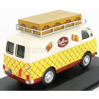 EDICOLA ALFA ROMEO ROMEO 1 VAN TRE ROSSI 1960 - CREAM YELLOW 1/43