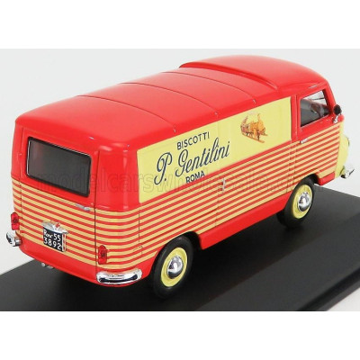 EDICOLA LANCIA JOLLY VAN BISCOTTI GENTILINI 1962 - ORANGE YELLOW 1/43