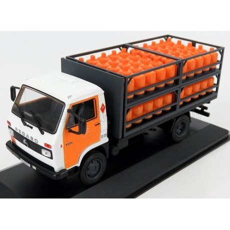 EDICOLA PEGASO EKUS TRUCK REPSOL GAS BUTANO 1988 - WHITE YELLOW GREEN 1/43