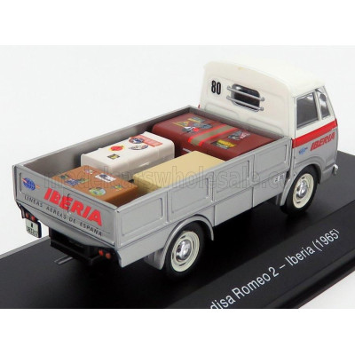 EDICOLA ALFA ROMEO ROMEO 2 TRUCK FADISA IBERIA 1965 - SILVER WHITE 1/43