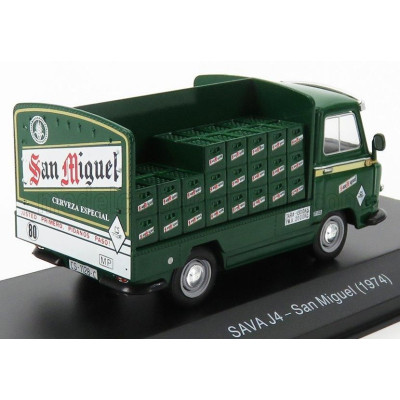 EDICOLA SAVA J4 TRUCK CERVEZA SAN MIGUEL 1974 - GREEN 1/43