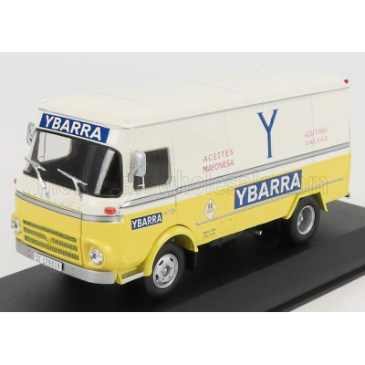EDICOLA BARREIROS SAETA TRUCK CAPITONE YBARRA - ACEITES MAYONESA - ACEITUNAS SALSAS - 1968 - YELLOW IVORY 1/43