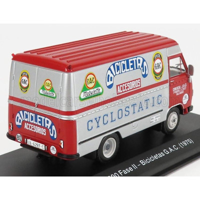 EDICOLA AVIA 2500 FASE II VAN - BICICLETAS GAC CYCLOSTATIC 1975 - RED SILVER 1/43