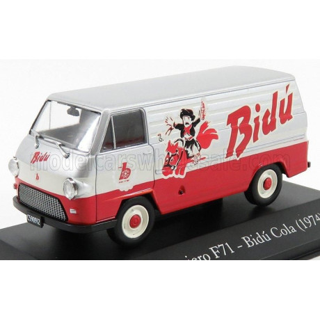 EDICOLA RASTROJERO IME F17 VAN - BIDU COLA 1974 - SILVER RED 1/43