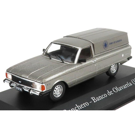 EDICOLA FORD USA RANCHERO PICK-UP CLOSED ANCO DE OLAVARRIA 1984 - GREY 1/43