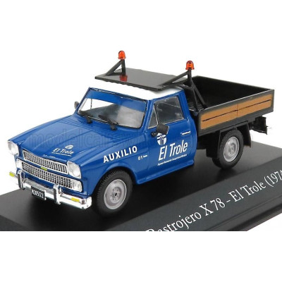 EDICOLA IME RASTROJERO X78 PICK-UP OPEN EL TROLE 1974 - BLUE BLACK 1/43