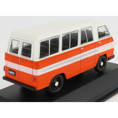 EDICOLA IME RASTROJERO F71 SCUOLABUS TRANSPORTE ESCOLAR 1974 - WHITE ORANGE 1/43