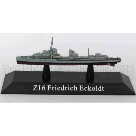 EDICOLA WARSHIP Z16 FRIEDRICH ECKOLDT DESTROYER GERMANY 1936 - MILITARY 1/1250