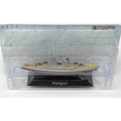 EDICOLA WARSHIP MARKGRAF BATTLESHIP GERMANY 1914 - MILITARY 1/1250