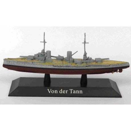 EDICOLA WARSHIP VON DER TANN BATTLE CRUISER GERMANY 1910 - MILITARY 1/1250