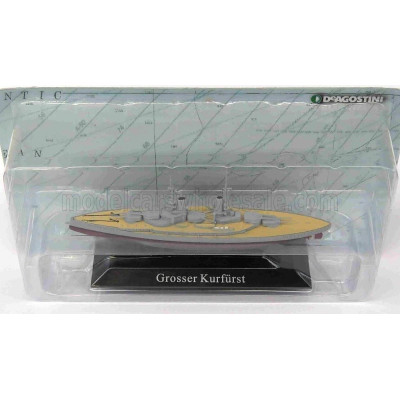 EDICOLA WARSHIP GROSSER KURFURST BATTLESHIP GERMANY 1913 - MILITARY 1/1250