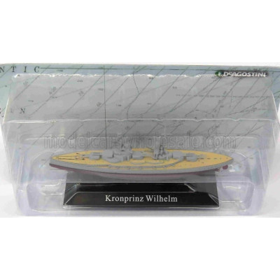 EDICOLA WARSHIP KRONPRINZ WILHELM BATTLESHIP GERMANY 1914 - MILITARY 1/1250