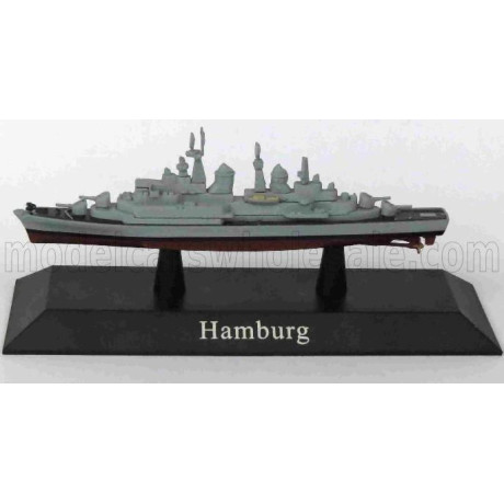 EDICOLA WARSHIP HAMBURG DESTROYER GERMANY 1960 - MILITARY 1/1250