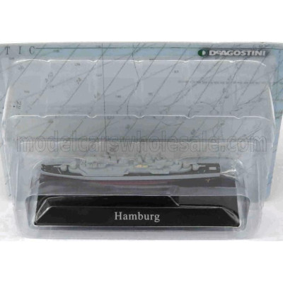 EDICOLA WARSHIP HAMBURG DESTROYER GERMANY 1960 - MILITARY 1/1250