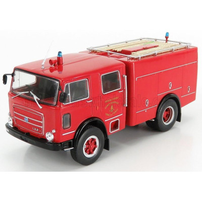 EDICOLA OM FIAT 150 AUTOPOMPA TANKER PUMP ITALY 1968 - RED 1/43