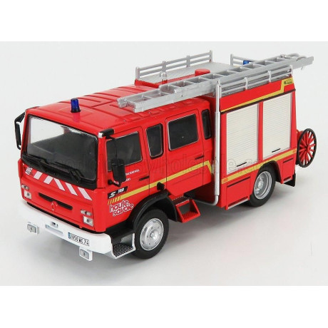 EDICOLA RENAULT VI S180 MIDLINER TANKER TRUCK FRANCE 1993 - RED 1/43