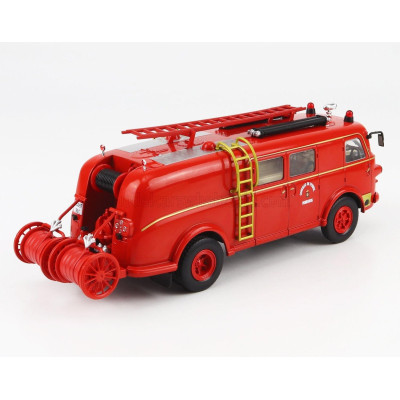 EDICOLA PEGASO Z-203 TANKER TRUCK MOFLETES SPAIN 1960 - RED 1/43