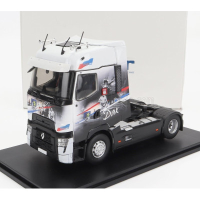 ELIGOR RENAULT T-LINE HIGH TRACTOR TRUCK DAX 2-ASSI 2021 - BLACK WHITE 1/43
