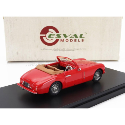 ESVAL MODEL CISITALIA 202 SC STABILIMENTI FARINA CABRIOLET OPEN 1947 - RED 1/43