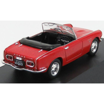 FIRST43 MODELS HONDA S800 SPIDER OPEN 1966 - RED 1/43