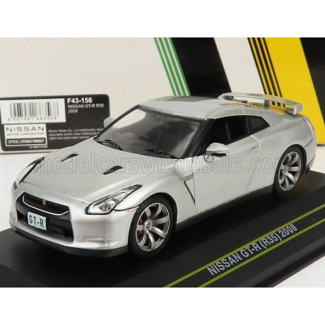 FIRST43 MODELS NISSAN GT-R (R35) COUPE 2008 - SILVER 1/43