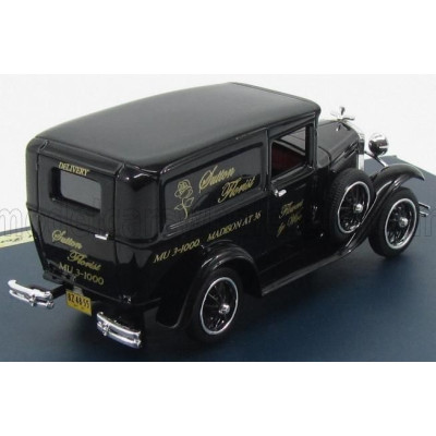 GENUINE FORD PARTS FORD USA MODEL-A VAN SUTTON FLORIST 1931 - BLACK 1/43