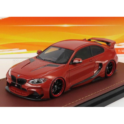 GLM MODELS BMW 2-SERIES M235i DARWINPRO MTC BLACK SAILS WIDEBODY 2015 - VALENCIA ORANGE 1/43