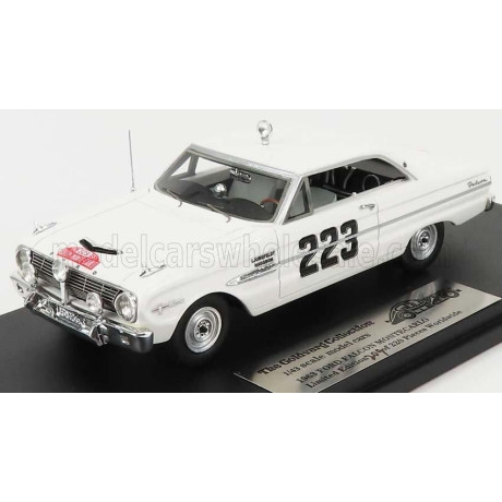 GOLDVARG FORD USA FALCON FUTURA (night version) N 223 RALLY MONTECARLO 1963 B.LJUNGFELDT - G.HAGGBOM - WHITE 1/43
