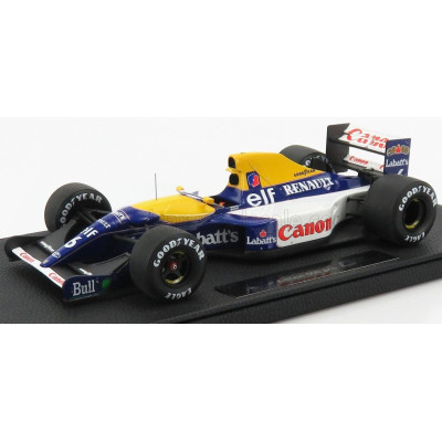 GP REPLICAS WILLIAMS F1 FW14B N 6 SEASON 1992 RICCARDO PATRESE - BLUE YELLOW WHITE 1/18