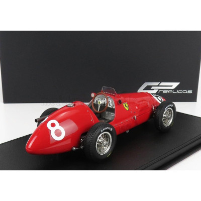GP REPLICAS FERRARI F1  500 F2 SCUDERIA FERRARI N 8 3rd BRITISH GP  1953 MIKE HAWTHORN - RED 1/18