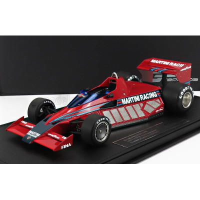 GP REPLICAS BRABHAM F1  BT46 ALFA ROMEO PROTOTYPE MARTINI RACING N 0 1977  - CON VETRINA - WITH SHOWCASE - RED 1/18