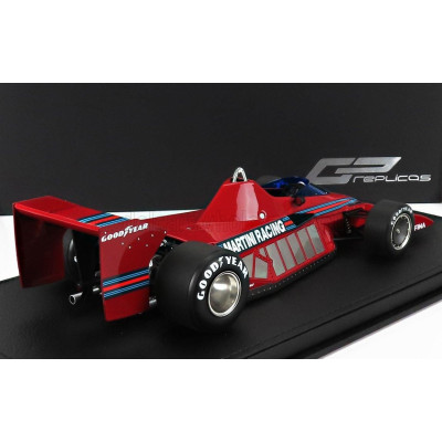 GP REPLICAS BRABHAM F1  BT46 ALFA ROMEO PROTOTYPE MARTINI RACING N 0 1977  - CON VETRINA - WITH SHOWCASE - RED 1/18