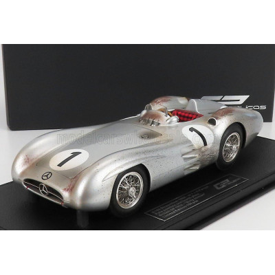 GP REPLICAS MERCEDES BENZ F1  W196R STREAMLINERS N 1 POLE POSITION AND 4th BRITISH GP (DIRTY VERSION) JUAN MANUEL FANGIO 1954 WO