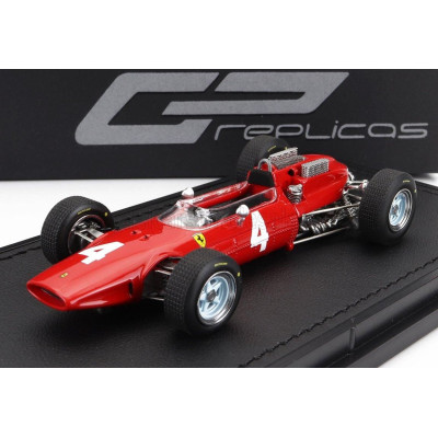 GP REPLICAS FERRARI F1  158 SCUDERIA FERRARI N 4 3rd MONZA ITALY GP 1964 LORENZO BANDINI - RED 1/43