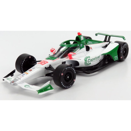 GREENLIGHT HONDA TEAM ANDRETTI HARDING STEINBRENNER AUTOSPORT N 88 INDIANAPOLIS INDY 500 SERIES 2020 C.HERTA - WHITE GREEN 1/18