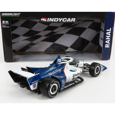 GREENLIGHT HONDA TEAM LETTERMAN LANIGAN RACING N 15 INDIANAPOLIS INDY 500 INDYCAR SERIES 2022 GRAHAM RAHAL - WHITE RED 1/18
