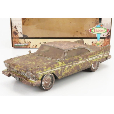 GREENLIGHT PLYMOUTH BELVEDERE TULSA OKLAHOMA 1957 - GREEN BROWN 1/24