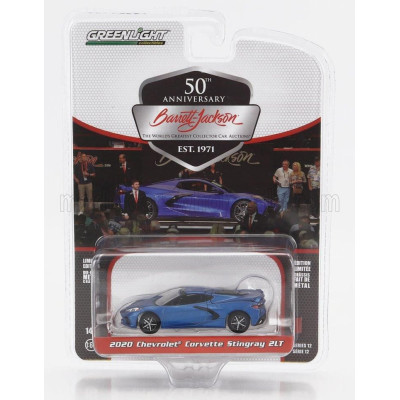 GREENLIGHT CHEVROLET CORVETTE STINGRAY 2020 - BLUE 1/64