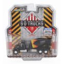 GREENLIGHT MACK GRANITE TRUCK CEMENT MIXER BETONIERA 3-ASSI 2019 - BLACK 1/64