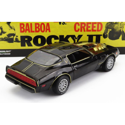 GREENLIGHT PONTIAC FIREBIRD TRANS AM 1979 - ROCKY II MOVIE - BLACK GOLD 1/24