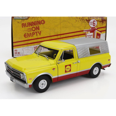 GREENLIGHT CHEVROLET C-10 PICK-UP SHELL 1968 - YELLOW SILVER 1/24