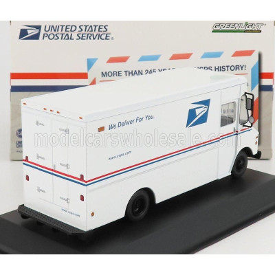 GREENLIGHT GRUMMAN OLSON LLV TRUCK UNITED STATES POSTAL SERVICE DELIVERY 1993 - WHITE 1/43