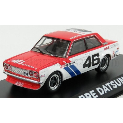 GREENLIGHT DATSUN 510 BROCK RACING N 46 TOKYO TORQUE 1971 - RED WHITE 1/43
