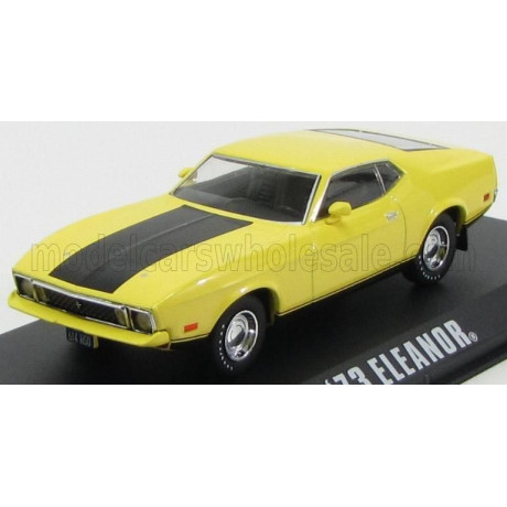 GREENLIGHT FORD USA MUSTANG MACH 1 - ELEANOR - FUORI IN 60 SECONDI - GONE IN 60 SECONDS - YELLOW 1/43