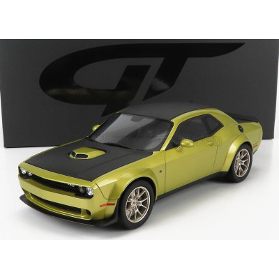 GT SPIRIT DODGE CHALLENGER R/T SCAT PACK 2020 - GREEN MET BLACK 1/18