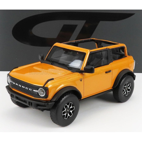 GT SPIRIT FORD USA BRONCO BADLANDS 2021 - CYBER ORANGE 1/18