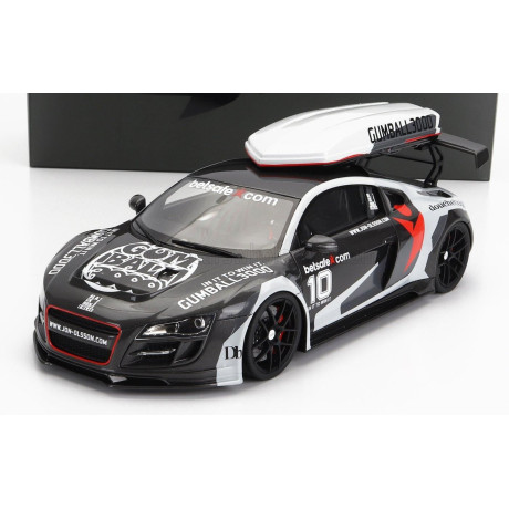 GT SPIRIT AUDI R8 N 10 CAMO BODY KIT 2013 - BLACK GREY 1/18