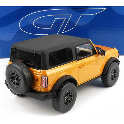 GT SPIRIT FORD USA BRONCO WILDTRACK 2021 - YELLOW MET BLACK 1/18