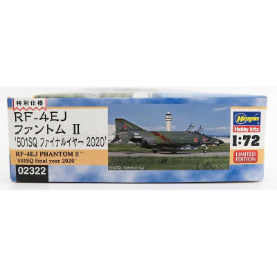 HASEGAWA McDONNEL DOUGLAS RF-4EJ PHANTOM AIRPLANE MILITARY 1961 - 501SQ FINAL YEAR 2020 1/72